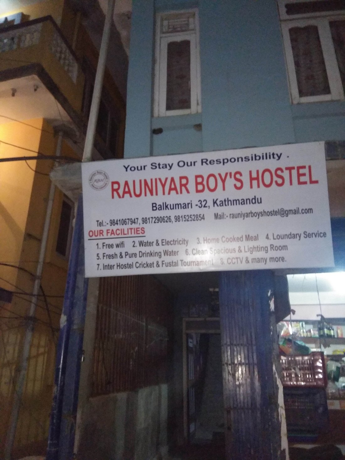 Rauniyar Boys Hostel